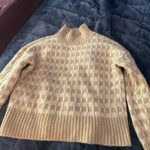 Everlane light yellow wool sweater